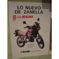 Publicidad Moto Zanella Tza 125 Patagonia Año 1993 segunda mano  Argentina