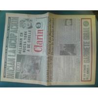 Primer Número De Diario Clarín 1945 Facsimil Perfecto Estado, usado segunda mano  Argentina