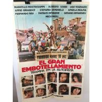 Afiche De Cine Original - El Gran Embotellamiento segunda mano  Argentina