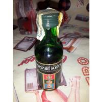 Botellita Miniatura Whisky Passport Scotch 50 Cc Escocia segunda mano  Argentina