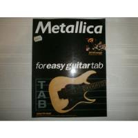 Usado, Metallica For Easy Guitar Tab Wise Publications 1998 England segunda mano  Argentina