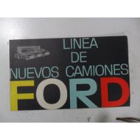 Folleto Ford Pick Up Camion F100 1968 1969 1973 No Manual segunda mano  Argentina