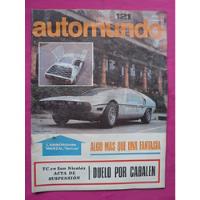 Revista Automundo N° 121 - 1967 Lamborghini Marzal (bertone) segunda mano  Argentina