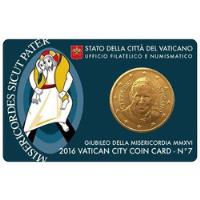 Ciudad Del Vaticano, 50 Euro Cents, 2016. Papa Francisco segunda mano  Argentina