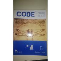 Code Blue B1 Student's Book And B1 Workbook Plus Con Cd segunda mano  Argentina