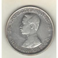 Tailandia (siam) 1 Baht De Plata Año 1903 - Km 34a - Vf+ segunda mano  Argentina