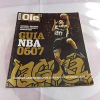 Revista Guia Ole Nba Basket 0607 Ginobili segunda mano  Argentina
