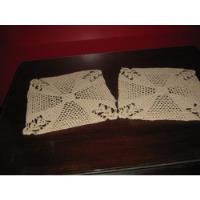 Usado, Carpetas Tejidas Al Crochet (2) segunda mano  Argentina