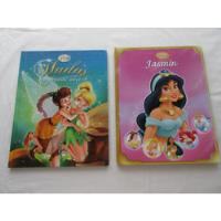 Dos Libros De Disney De Tapa Dura: Jazmín Y Hadas, La Llegad segunda mano  Argentina