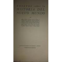 Historia Del Nuevo Mundo J.l Romero Besadre Whitaker 1951 E3 segunda mano  Argentina