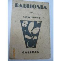 Babilonia Por C.n.w Johns 1922 segunda mano  Argentina