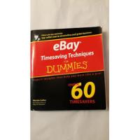 Ebay Timesaving Techniques For Dummies-marsha Collier-(33), usado segunda mano  Argentina