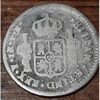 Moneda 1 Real Carolus 1790 Plata Silver 22 Mm segunda mano  Argentina