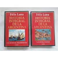 Historia Integral De La Argentina (10 Tomos) - Félix Luna, usado segunda mano  Argentina