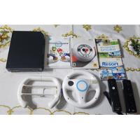 Nintendo Wii Color Negro + 4 Juegos + Kit 16 En 1 segunda mano  Argentina