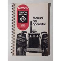 Manual Del Operador Tractor Massey Ferguson Mf 1215 segunda mano  Argentina