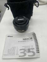 Usado, Lente Nikon Dx Af-s Nikkor 35mm 1:1.8g segunda mano  Argentina