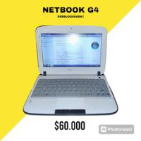 Netbook G4 10.1  Atom 2gb De Ram 320gb Hdd Windows 7 segunda mano  Argentina