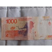 Usado, Billete 1000 Pesos Serie T Girasoles Mas Grandes Numismática segunda mano  Argentina