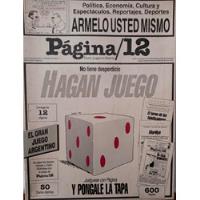Juego De Mesa Página 12 Retro Años 90 | Impecable, usado segunda mano  Argentina