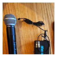 Microfono De Mano Inalambrico Shure Sm58 Dd4t2 + Transmisor , usado segunda mano  Argentina