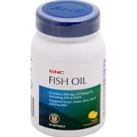 Fish Oil Gnc Softgels 90 Caps Lemon Omega 3 Aceite Pescado, usado segunda mano  Argentina