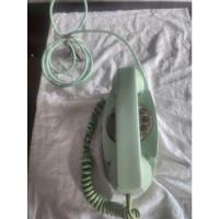 Usado, Teléfono Antiguo Pared A Disco Verde Bell Americano segunda mano  Argentina