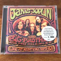 Janis Joplin - Live At Winterland '68 / Remaster 1998 / Cd segunda mano  Argentina