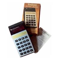 Antigua Calculadora Neón Texas Insturments Usa 1977 En Caja segunda mano  Argentina