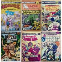 Set 6 Comics Thor Hombre Araña Pantera Negra Macc Division segunda mano  Argentina