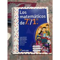 Los Matemáticos De 7mo/1ro Santillana segunda mano  Argentina