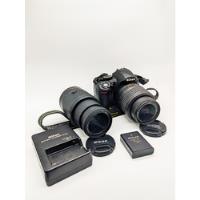 Usado,  Nikon Kit D3100 +  Lente 18-55mm + Lente 55-200mm segunda mano  Argentina