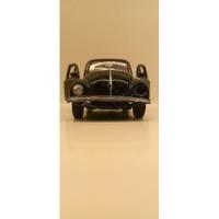 Volkswagen Beetle Black Beetle Miniatura 1:24 Welly  segunda mano  Argentina