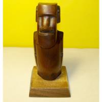 Antigua Figura Moai Rapa Nui Isla De Pascua En Rosario segunda mano  Argentina
