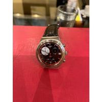 Reloj Swatch Irony Crono Red Malla Negra Original segunda mano  Argentina