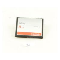 Usado, Memoria Compact Flash 8 Gb Sandisk 1 segunda mano  Argentina