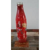 Botella De Vidrio Coca Cola Edicion Limitada Navidad Vacia segunda mano  Argentina