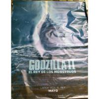 Banner Cine Original Poster Godzilla 2  segunda mano  Argentina