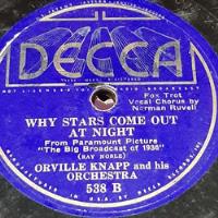 Pasta Orville Knapp And His Orchestra Decca C336 segunda mano  Argentina