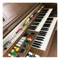 Organo Yamaha Electone C55n. Doble Teclado, Pedalera Y Banco segunda mano  Argentina