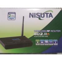 Usado, Nisuta Wireless Ap Router 802.iin Con Envió Gratis  segunda mano  Argentina