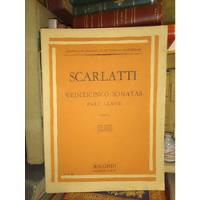 Scarlatti: 25 Sonatas Para Clave. Ricordi Partitura, usado segunda mano  Argentina