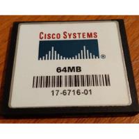 Memoria Compact Flash Cisco Systems 64 Mb.  segunda mano  Argentina