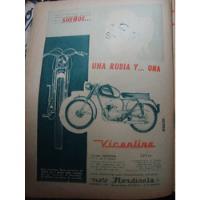 Usado, Moto Vicentina Moto Rondinela Publicidad Propaganda segunda mano  Argentina