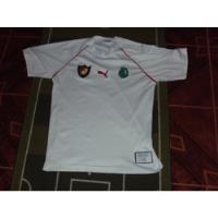 Camiseta Fútbol Selección Camerún Puma Copa África 2003 T. M segunda mano  Argentina