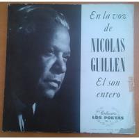Guillen Nicolas / El Son Entero / Disco Lp / + Recorte De Di segunda mano  Argentina