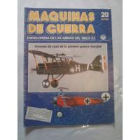 Revista Maquinas De Guerra 20 Aviones De Caza De La I Guerra, usado segunda mano  Argentina