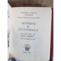 Usado, Leyendas De Guatemala Asturias Aguilar M4 segunda mano  Argentina