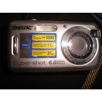 Camara Sony Digital 6.0 Megapixeles +memory 256mb Sin Envios segunda mano  Argentina