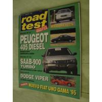 Road Test 51 Peugeot 405 Dodge Viper Saab 900 Lancia Kappa segunda mano  Argentina